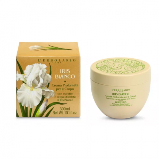 LERBOLARIO FEHÉR ÍRISZ TESTÁPOLÓ KRÉM - 300 ML LERBOLARIO FEHÉR ÍRISZ TESTÁPOLÓ KRÉM - 300 ML